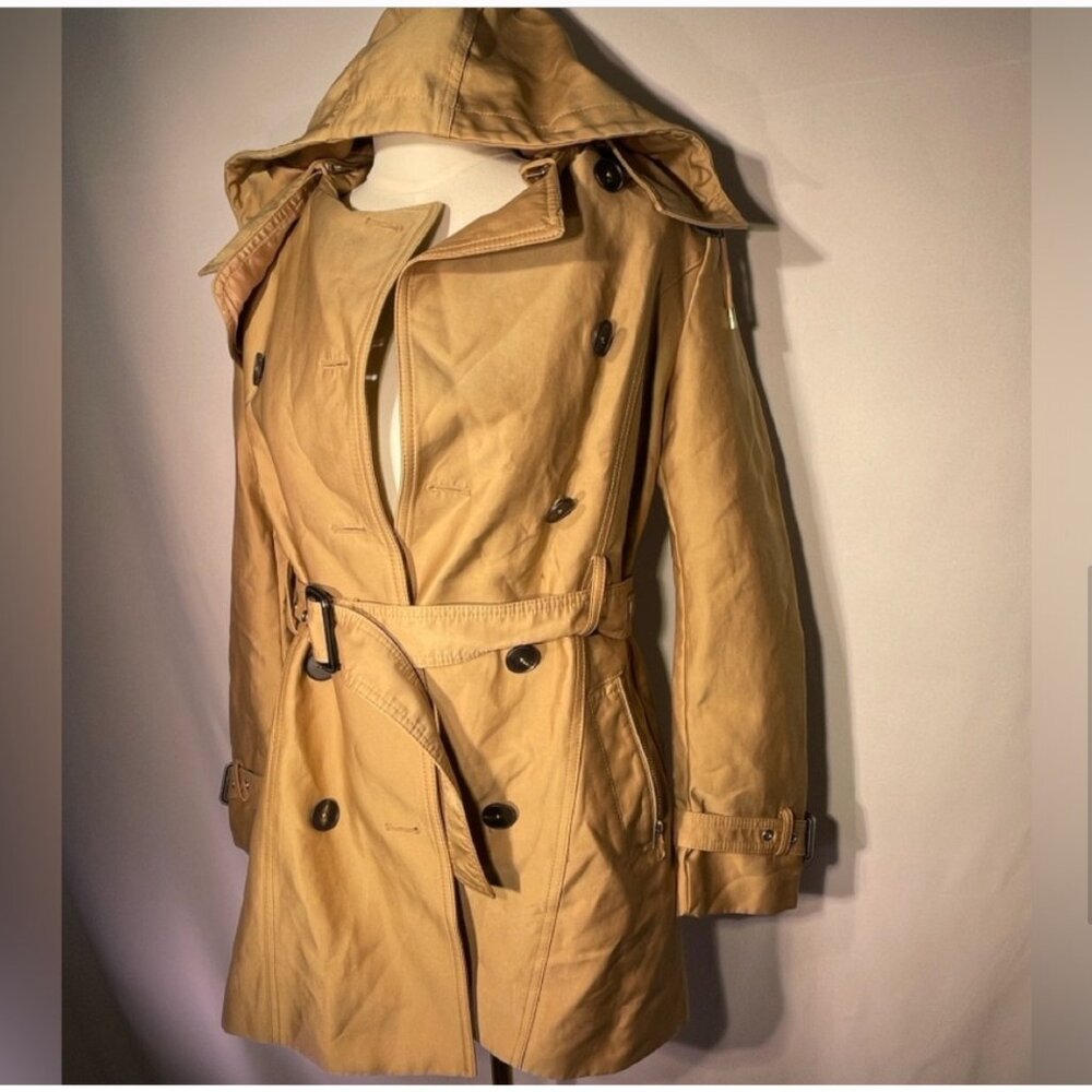 Womens trench coat with hood from Zara womens outerwear
